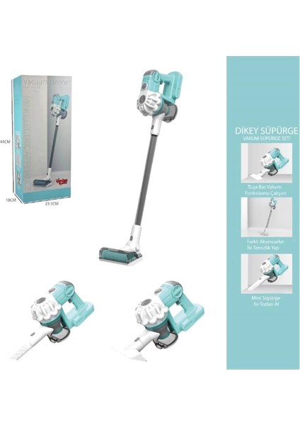 Buğz Dikey Elektrik Süpürgesi Yeşil-Gri (3 In1 ) Kapalı Kutu fırsatları