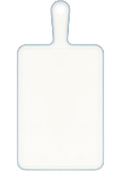 Silikon Kesme Tahtası, Pratik Saplı, 41,2 x 21,4 Cm, Çok Renkli - Beyaz