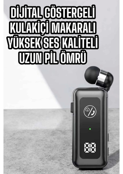 Buğz Kablolu Bluetooth Kulaklık Kulak Içi Stereo Mikrofonlu Dijital Göstergeli modelleri