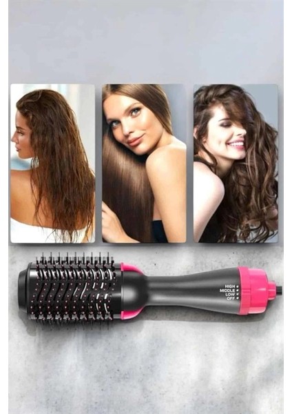 Buğz 220°C’YE Kadar Isınan, Hacim ve Yıpranma Karşıtı Profesyonel Fön Tarağı indirimleri