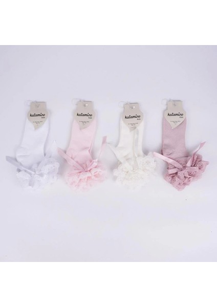 Zinet Aks Kız Soket Çorap K22239 Asorti