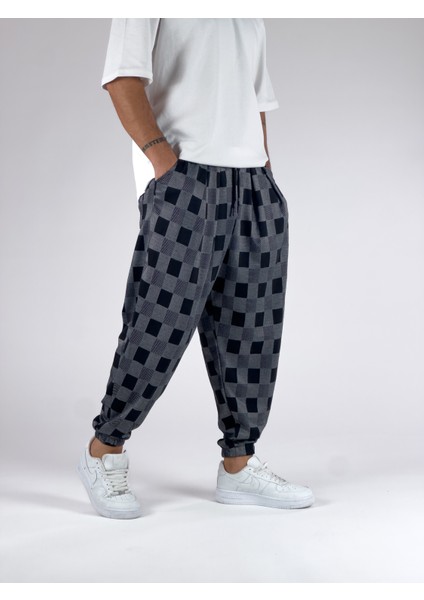 Dama Desenli Pileli Yarım Şalvar COC1022 fiyatları