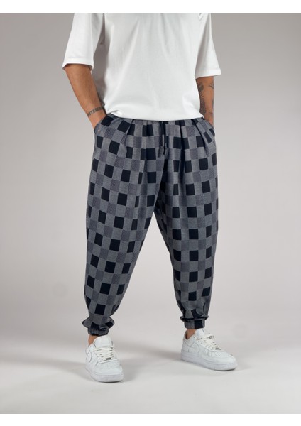 Dama Desenli Pileli Yarım Şalvar COC1022 modelleri