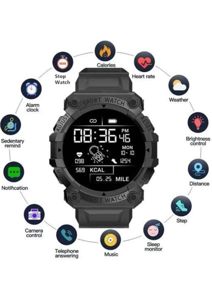 Buğz Yeni Nesil Çok Fonksiyonlu Uyku ve Sağlık Takibi Yapabilen Siyah indirimleri