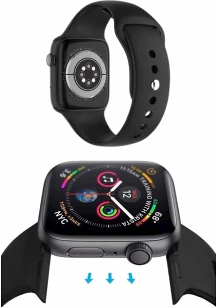 Buğz Akıllı Saat Uyku ve Sağlık Takibi Arama Cevaplama 44 mm Amoled Ekran fırsatları