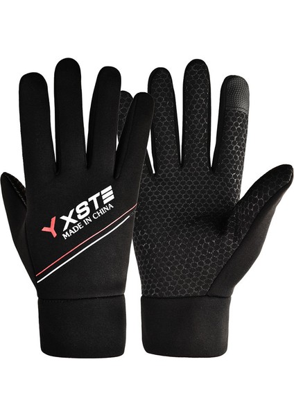 Kışlık Bisiklet Eldiveni, Spor, Dokunmatik Ekran, Balıkçılık, Su Geçirmez, Karşılama Yünüyle Isıtmalı, Kalın, Geçirmez Baskı Ekipmanı (Yurt Dışından)