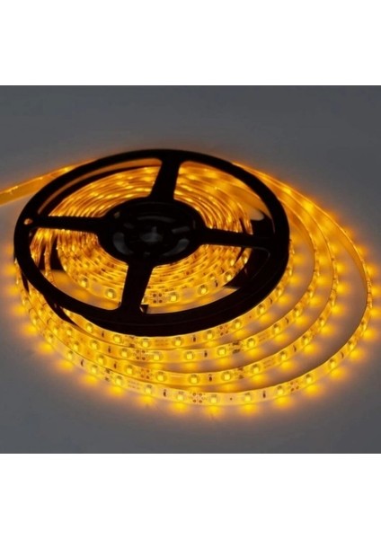 Buğz 5 Metre Cata Ct 4485 10 Çip Iç Mekan Şerit LED Amber 12V fırsatları
