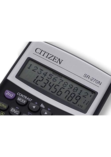 SR-270N Bilimsel Hesap Makinesi, Siyah modelleri