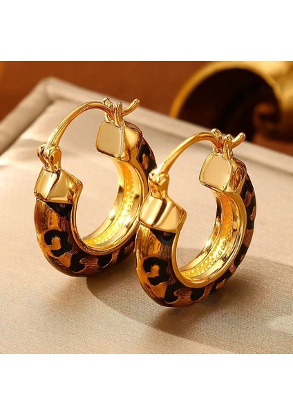 U-Şekilli Altın Sarısı Küpe, S925 Gümüş Iğneli, Minimalist ve Çok Amaçlı Küpe (Yurt Dışından)