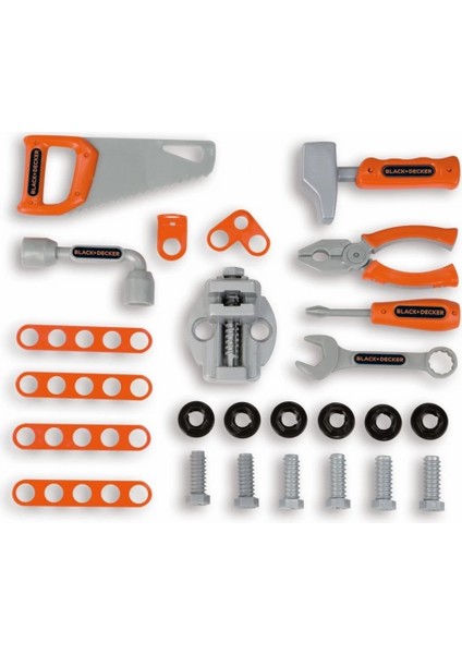 Buğz Smoby Black & Decker Oby B+D Bricolo Akıllı Çalışma Tezgahı fiyatları