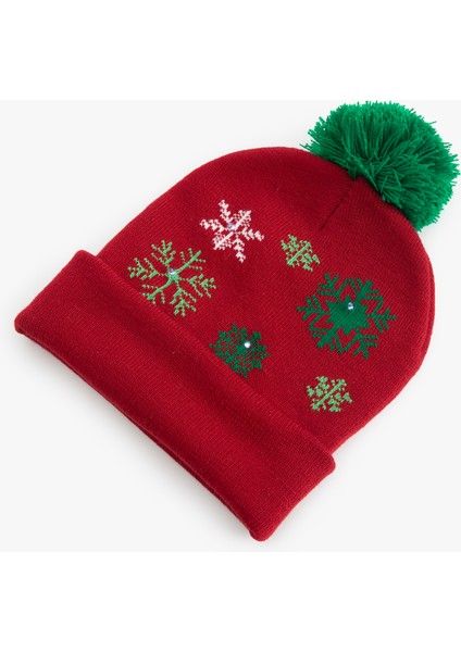 Yılbaşı Temalı Ponponlu Bere fırsatları