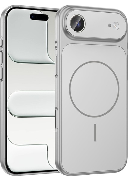 iPhone 17 Air Kılıf M-Safe Şarj Özellikli Kamera Korumalı Kapak Ryc / Formen
