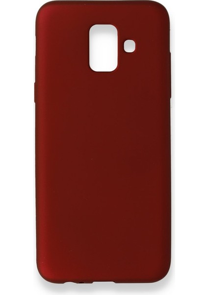 Samsung Galaxy A6 2018 Kılıf Esnek Yapılı First Silikon Kapak