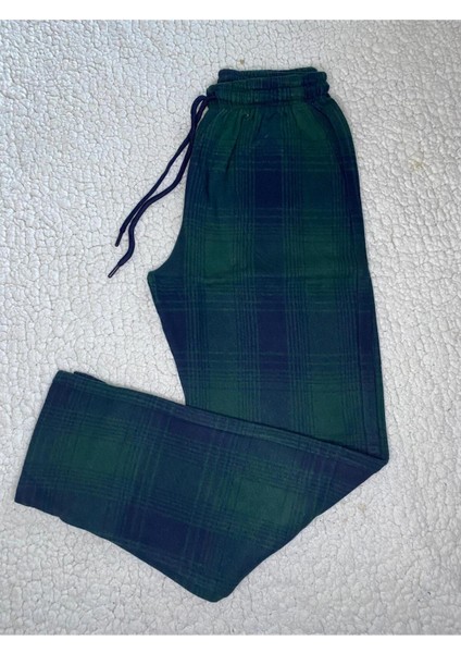 2 Adet Jakar Kümaş Kışlık Kadn Erkek Unisex Bordo & Yeşil Rengi Eşofman Pijama Altı indirimleri