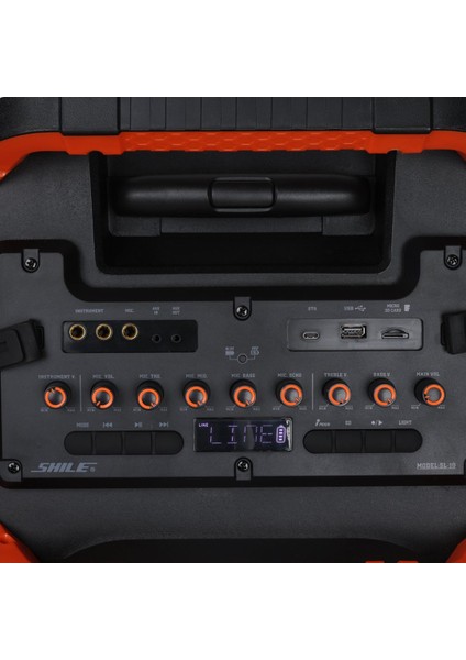 Sl-10 120 Watt Taşınabilir Seyyar Amfi Hoparlör fırsatları