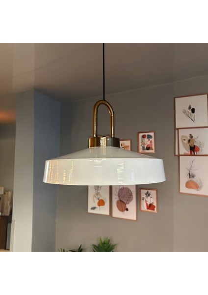 Açe Beyaz Eskitme Kilit Kafa Tekli Avize Retro Sarkıt Ofis Showroom Salon Mutfak Avizeleri indirimleri