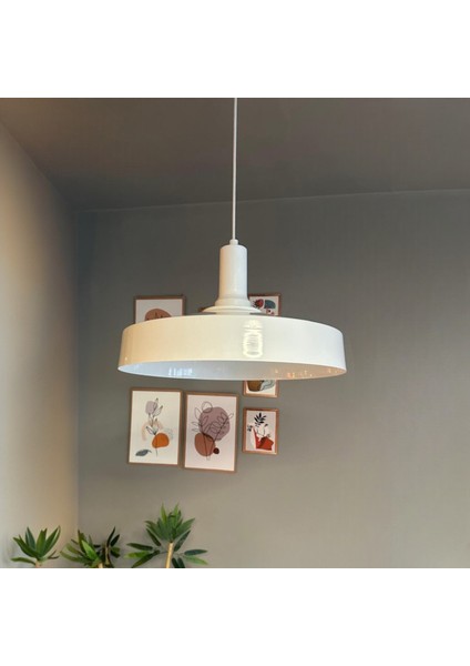 Açe Beyaz Tekli Beyaz Fener Başlık Avize Retro Sarkıt Ofis Showroom Salon Mutfak Avizeleri fiyatları