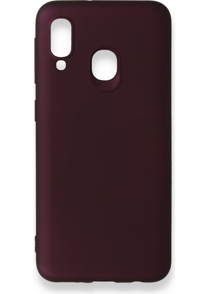 Samsung Galaxy A20E Kılıf Esnek Yapılı First Silikon Kapak