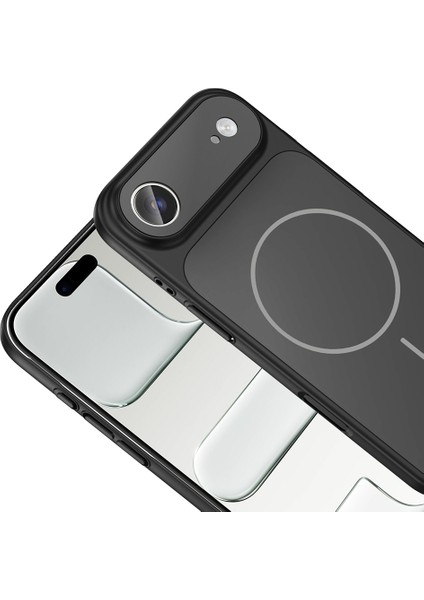 iPhone 17 Air Kılıf Şarj Destekli Selvra Kamera Korumalı Kapak modelleri