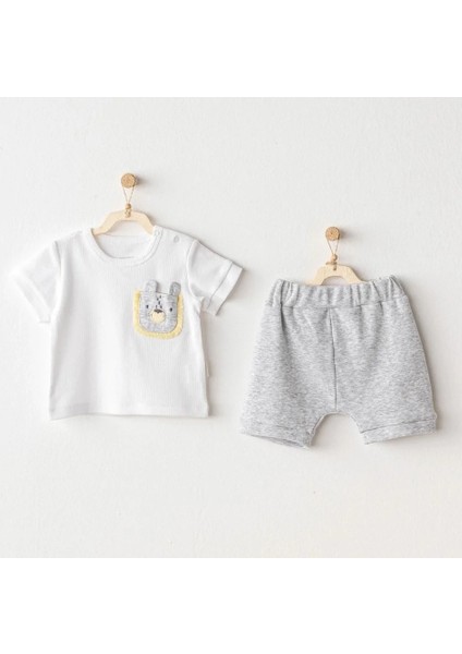 Little King 2'li Bebe Takım Grey