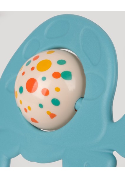 Sevimli Kaplumbağa Diş Kaşıycı Çıngırak-Turkuaz fiyatları