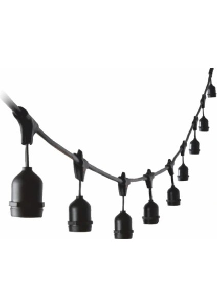 Buğz Cata Ct 7070 Dış Mekan Aydınlatma Seyyar 10 mt 20 Duylu E27