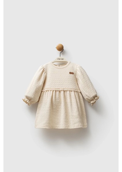 Moi Noi Elbise MNB8040 Bej