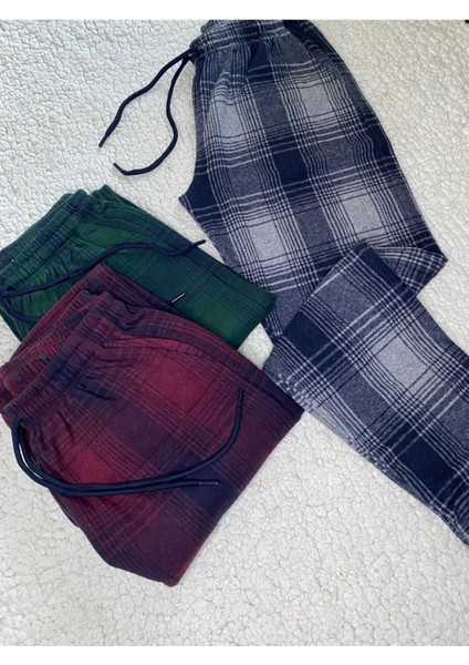 3 Adet Jakar Kümaş Kışlık Kadn Erkek Unisex Renkli Eşofman Pijama Altı modelleri