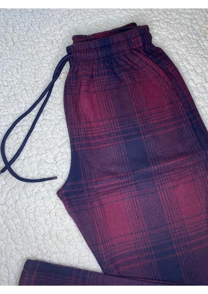 Jakar Kümaş Kışlık Kadn Erkek Unisex Bordo Eşofman & Pijama Altı modelleri