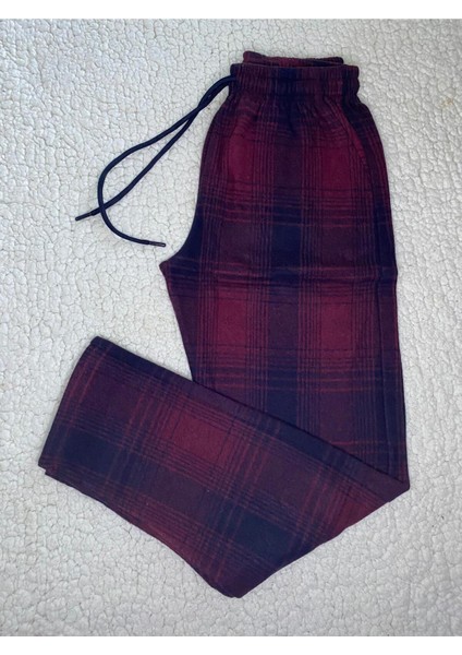 Jakar Kümaş Kışlık Kadn Erkek Unisex Bordo Eşofman & Pijama Altı fırsatları
