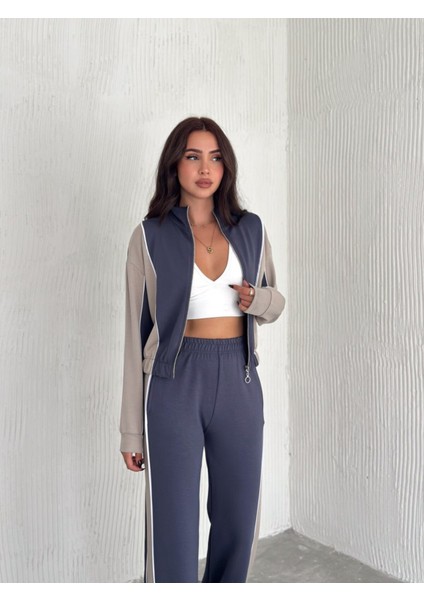 Kadın- Garnili Eşofman Takımı Modal Kumaş / Women Tracksuıt Modal Fabrıc fiyatları