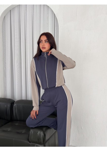 Kadın- Garnili Eşofman Takımı Modal Kumaş / Women Tracksuıt Modal Fabrıc fırsatları