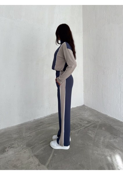 Kadın- Garnili Eşofman Takımı Modal Kumaş / Women Tracksuıt Modal Fabrıc indirimleri