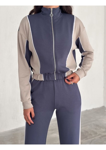 Kadın- Garnili Eşofman Takımı Modal Kumaş / Women Tracksuıt Modal Fabrıc