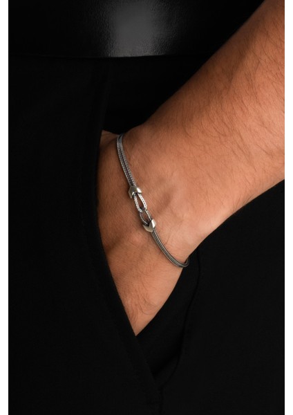 Nodo Italyan 22 cm Gümüş Erkek Zincir Bileklik fiyatları