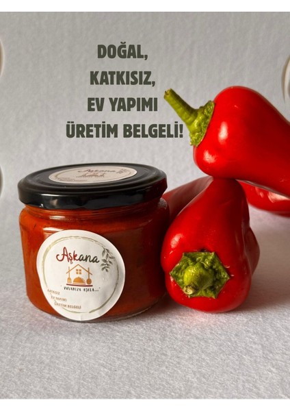 Lutenitsa- Doğal, Katkısız, Ev Yapımı ve Üretim Belgeli Lezzetli Balkan Sosu, Kahvaltılık SOS-300 gr fiyatları