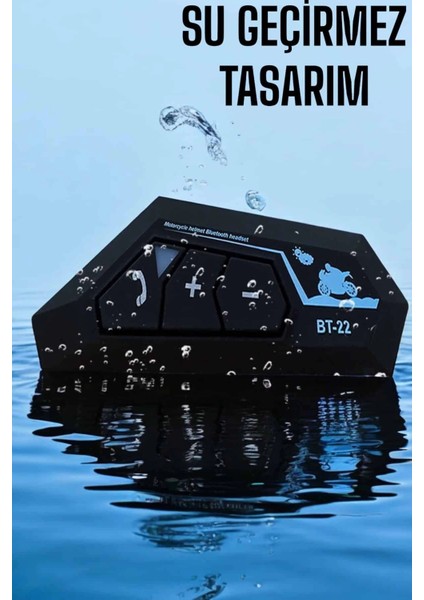 Buğz Kask Kulaklığı Motosiklet Intercom Interkom Dinleme Konuşma Özellikli Su Geçirmez fırsatları