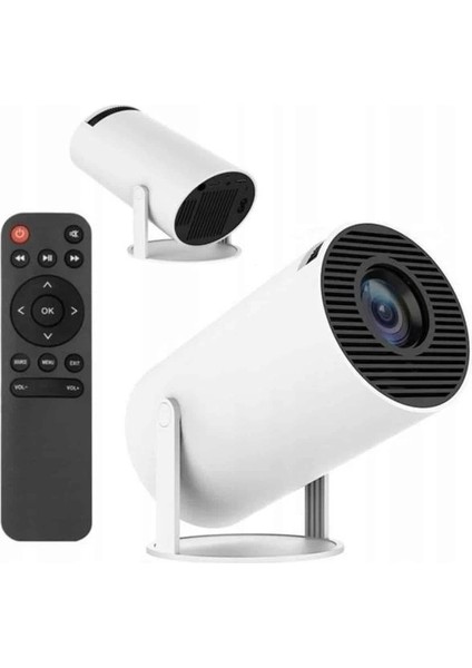 Buğz Sinema Projektörü Android HDMI USB Wifi Ses Çıkışlı Ayaklı Projeksiyon Taşınabilir fırsatları