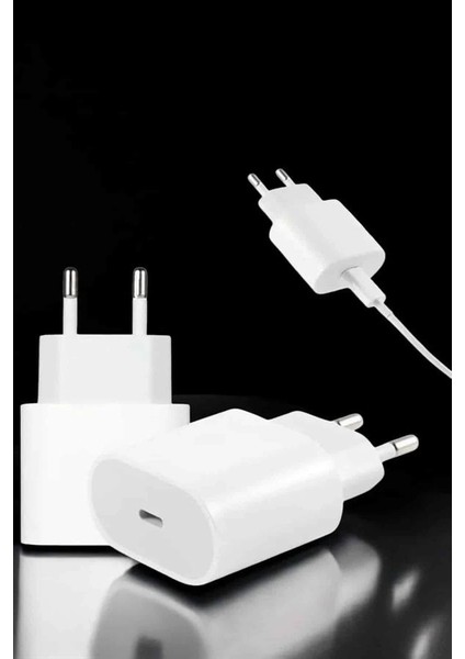Buğz Güç Adaptörü ve Kablosu Şarj Aleti 15/15 Pro Max Uyumlu Hızlı Şarj modelleri