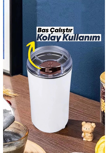 Buğz Kahve ve Baharat Öğütücü Paslanmaz Çelik Elektrikli Öğütücü modelleri