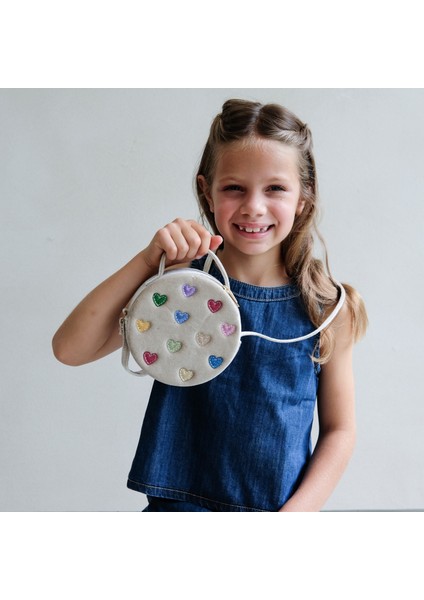 Mımı & Lula Mimi & Lula Jazzy Hearts Velvet Çanta fiyatları