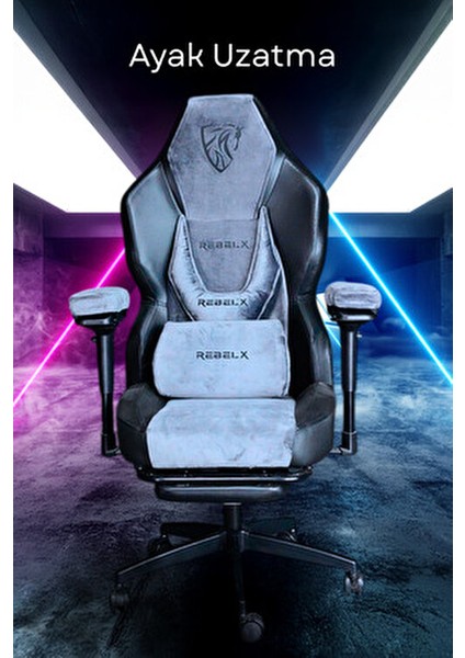 Arven Oyuncu Koltuğu Metal Malzeme ile Ergonomik Tasarım 119 kg Taşıma Kapasitesi