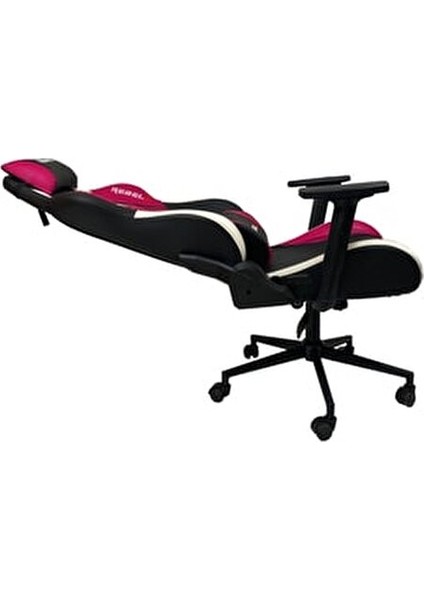 Legend Pro Oyuncu Koltuğu Pembe Deri Kaplama Ayarlanabilir Kolçaklı Konforlu Tasarım indirimleri