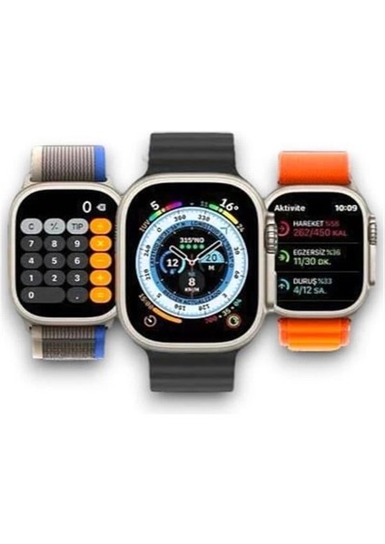 Buğz T10 Ultra 2 Akıllı Saat modelleri