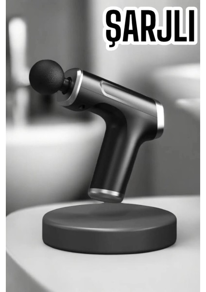 Buğz 4 Başlıklı Darbeli Şarjlı Masaj Aleti Tabancası Kablosuz modelleri