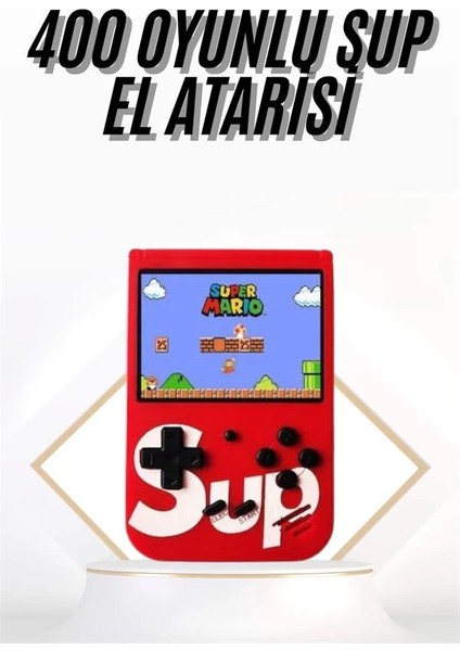 Buğz Çocuklara Özel Taşınabilir Sup El Atarisi 400 Oyunlu Nostaljik Oyun Konsolu fiyatları