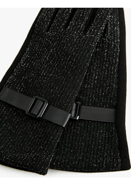 Kemer Detaylı Simli Eldiven modelleri