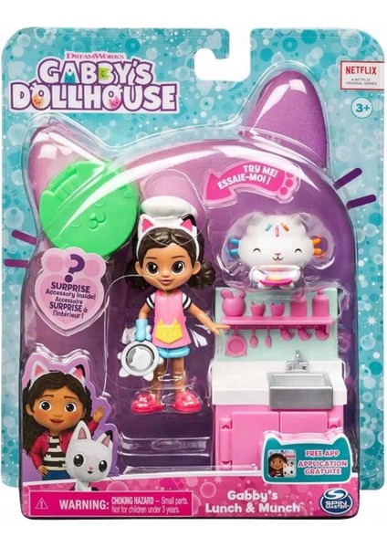 Buğz Gabby's Poppenhuis Figürlü Mutfak Seti 6066483 fırsatları