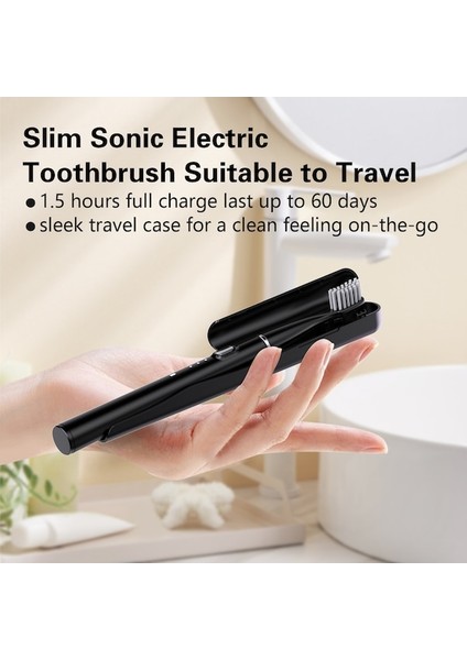 Lıcorıce Taşınabilir Saklama Kutulu Yetişkin Elektrikli Diş Fırçası Seti (Yurt Dışından) fiyatları