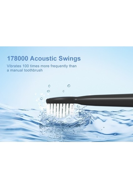 Lıcorıce Yetişkin Elektrikli Diş Fırçası Seyahat Seti, Stand ve Taşınabilir Kılıf (Yurt Dışından) fırsatları